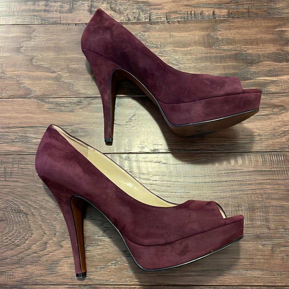 Fancy Suede Pumps-Like New & so beautiful!